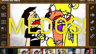 Fnaf 4 animação Break My mind REMAKE (Legendado)