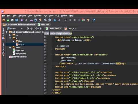 Mastering Ember Js - 12  Ember Getters and setters