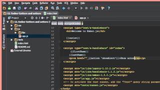 Mastering Ember Js - 12  Ember Getters and setters