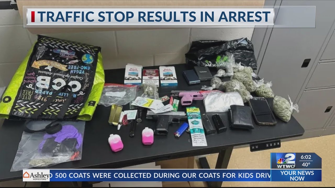 VCSO: Reckless driving traffic stop leads to cocaine, guns - YouTube