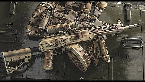 ametralladora ligera RPK-16, 4k