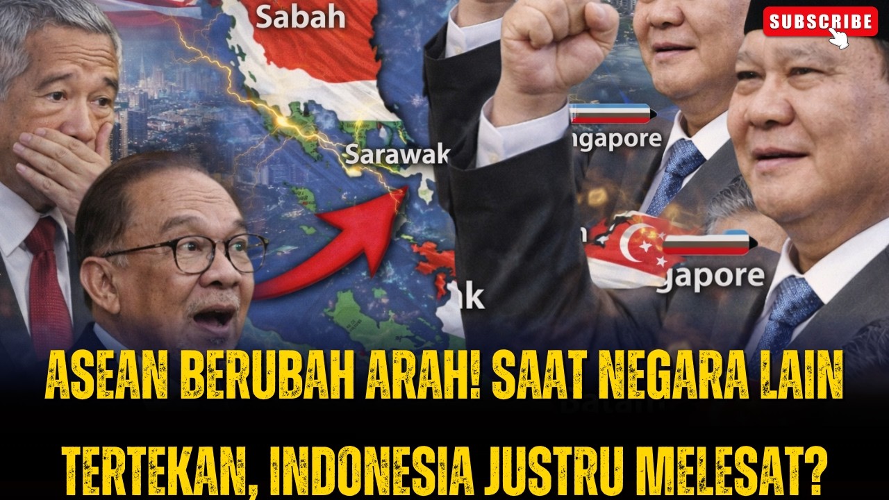 GEMPAR 2026! Prabowo Ubah Arah ASEAN — Sabah-Sarawak Mulai Jauh dari Malaysia?