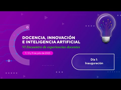 VI Encuentro Docente. Inauguración