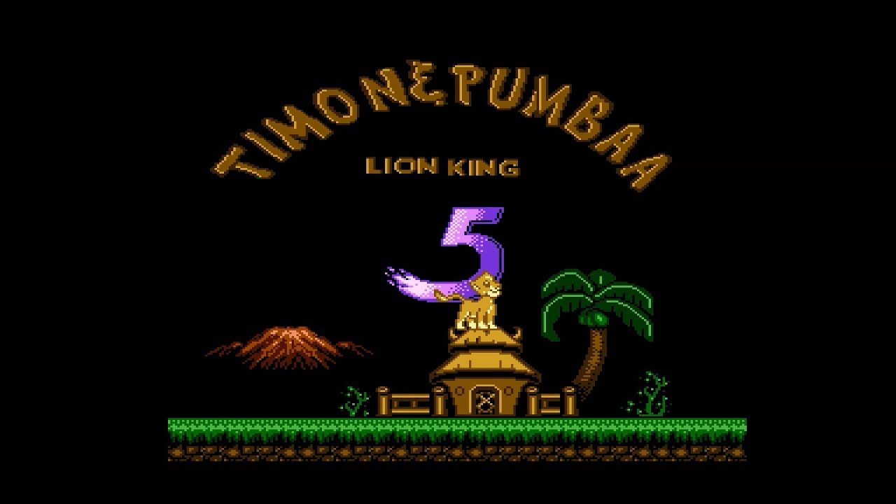 NES Longplay - Lion King 5: Timon & Pumbaa