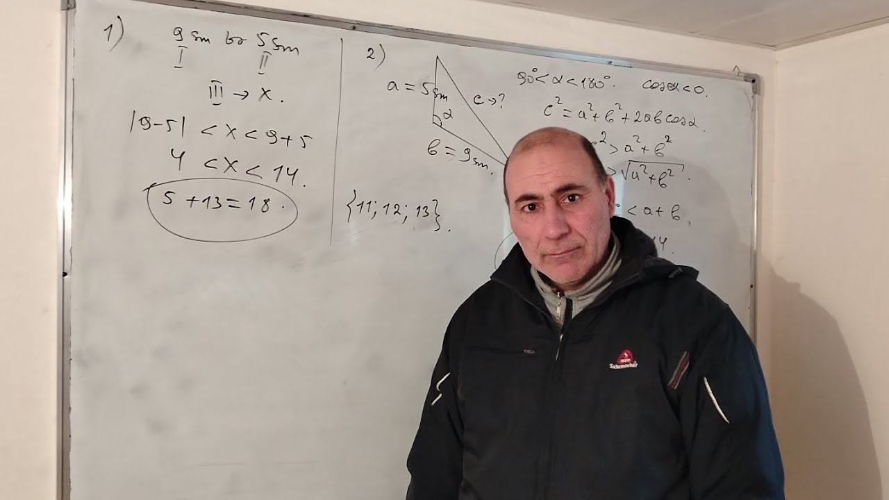 Abituriyentlər üçün üçbucaq bərabərsizliyinin araşdırılması - Q. Etibar