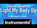 David Guetta - Light My Body Up ft. Lil Wayne & Nicki Minaj (Instrumental)