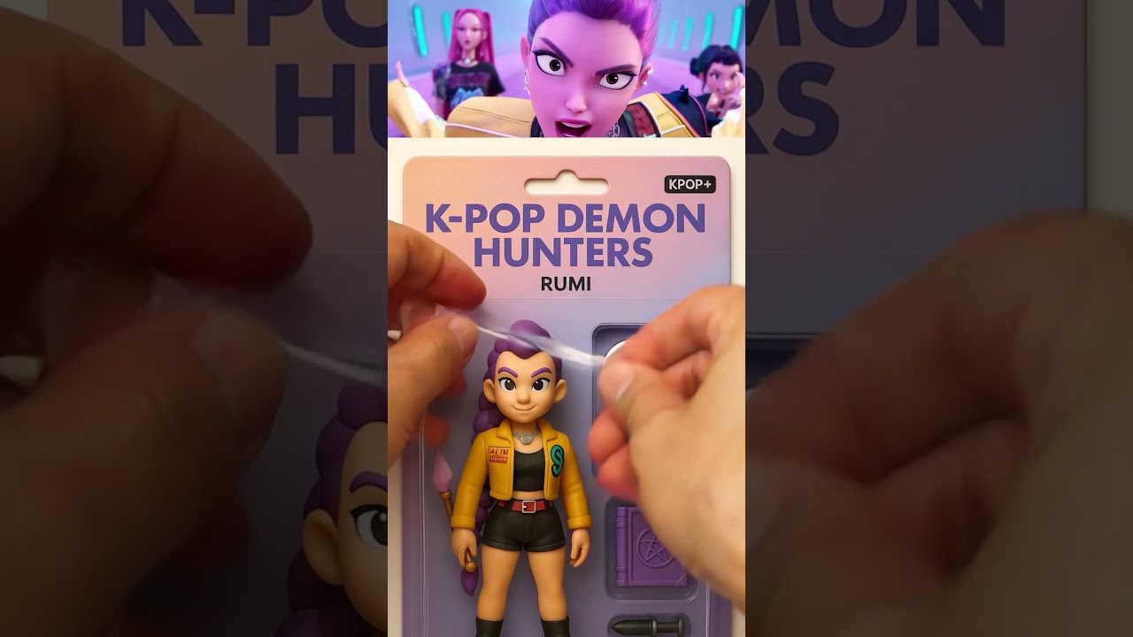 Unboxing KPop Demon Hunters Rumi