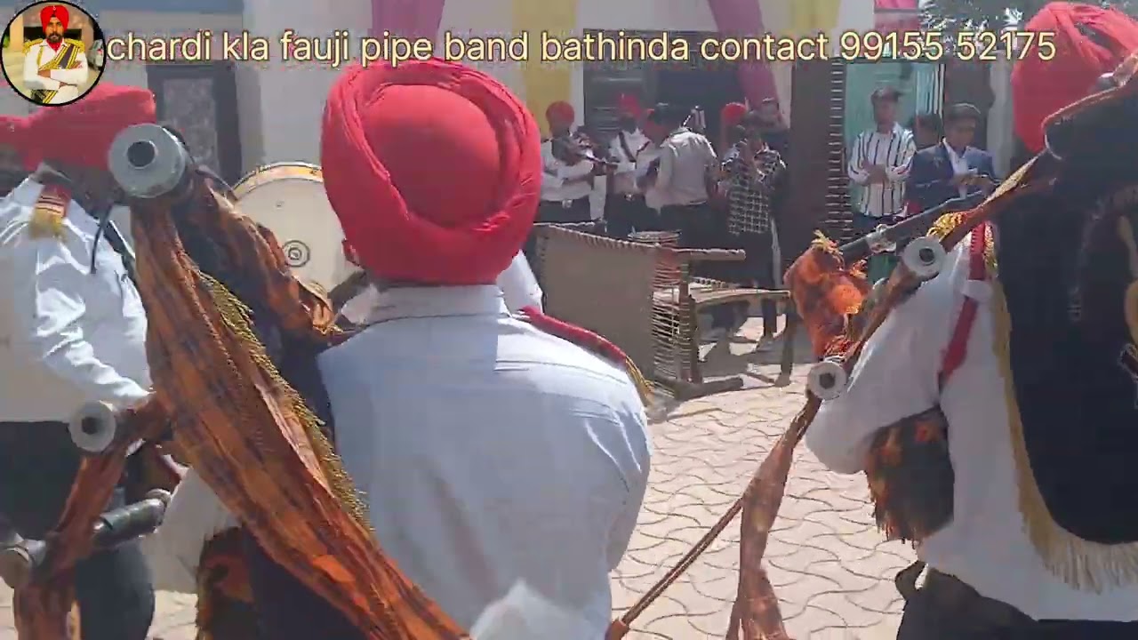 #viralvideo #entertainment #gromentry #pipeband #weddingband #faujipipeband #contact#no 99155 52175