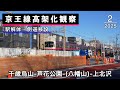 千歳烏山→芦花公園→上北沢 京王線高架化工事の様子(2025年2月)