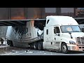 TRUCKS SMASHING INTO BRIDGES- IDIOT TRUCK DRIVERS, CRAZY TRUCK DRIVING FAILS 2022