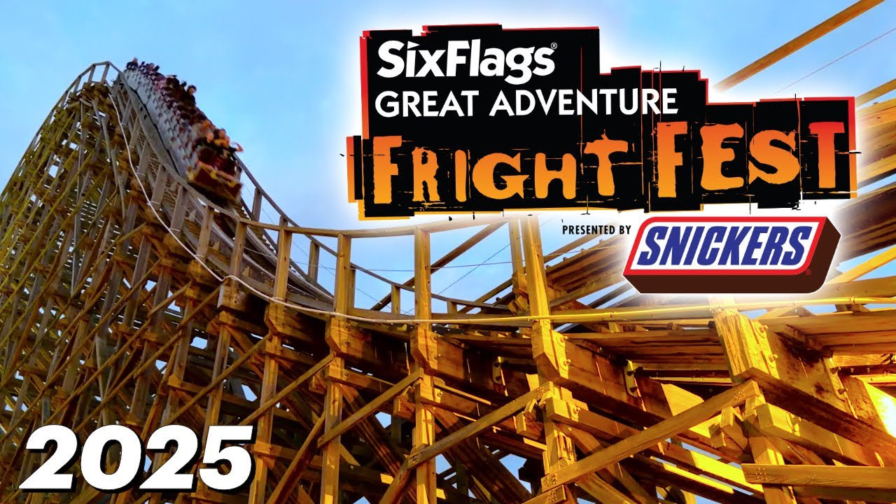 Coaster Idiots отправляются на фестиваль ужасов в Six Flags Great Adventure!