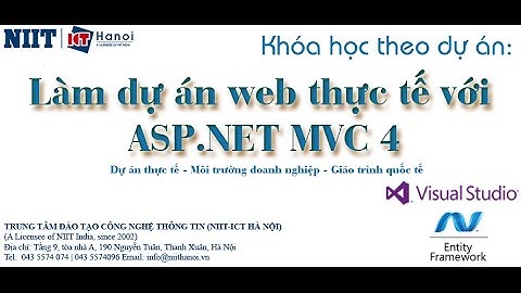 Bài 1 - Bắt đầu với một dự án website bán hàng