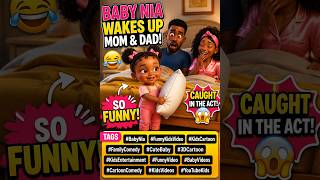Baby Nia's WILD Day With Mom & Dad! 😂👶💖 | Funny Family Cartoon