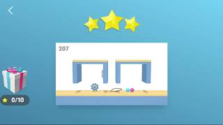 Brain Dots 2. Chapter 35. Levels 205 - 210. 3 Stars Walkthrough.