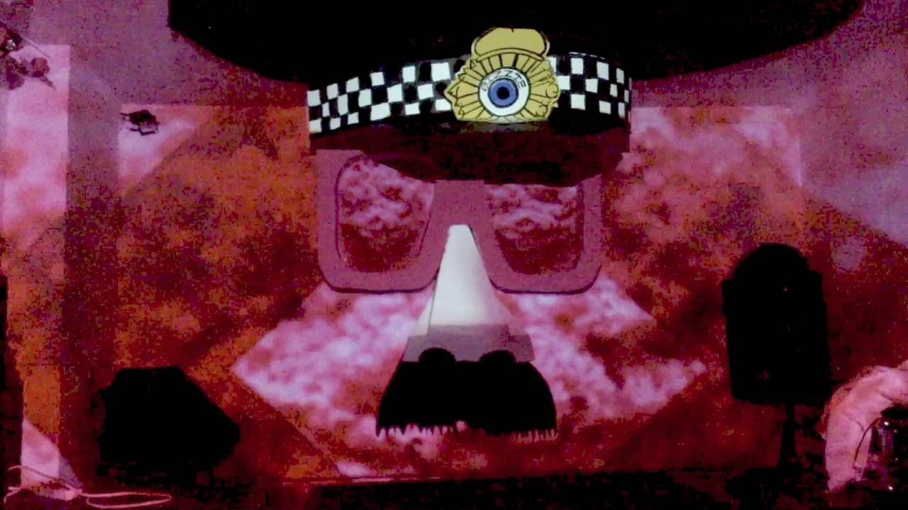 DROPTheDumBULLS -  CHINSNIFFER Audio - NORDUHL Paints - PROJECTILE VOMIT Visual.