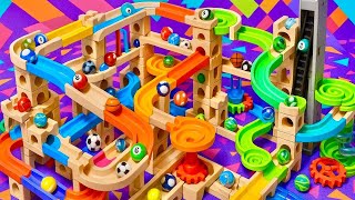 Marble Run Peaceful Flow ASMR – Soft Motion and Rhythm 2