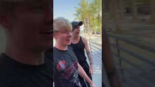 Sam and Colby Conjuring House at CineMark TikTok