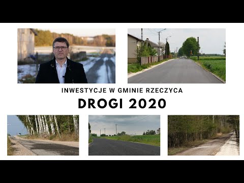 Inwestycje w gminie Rzeczyca 2020 – drogi.