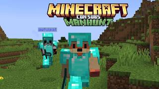 🏹MINECRAFT pero Mis Subs Me CAZAN🏹