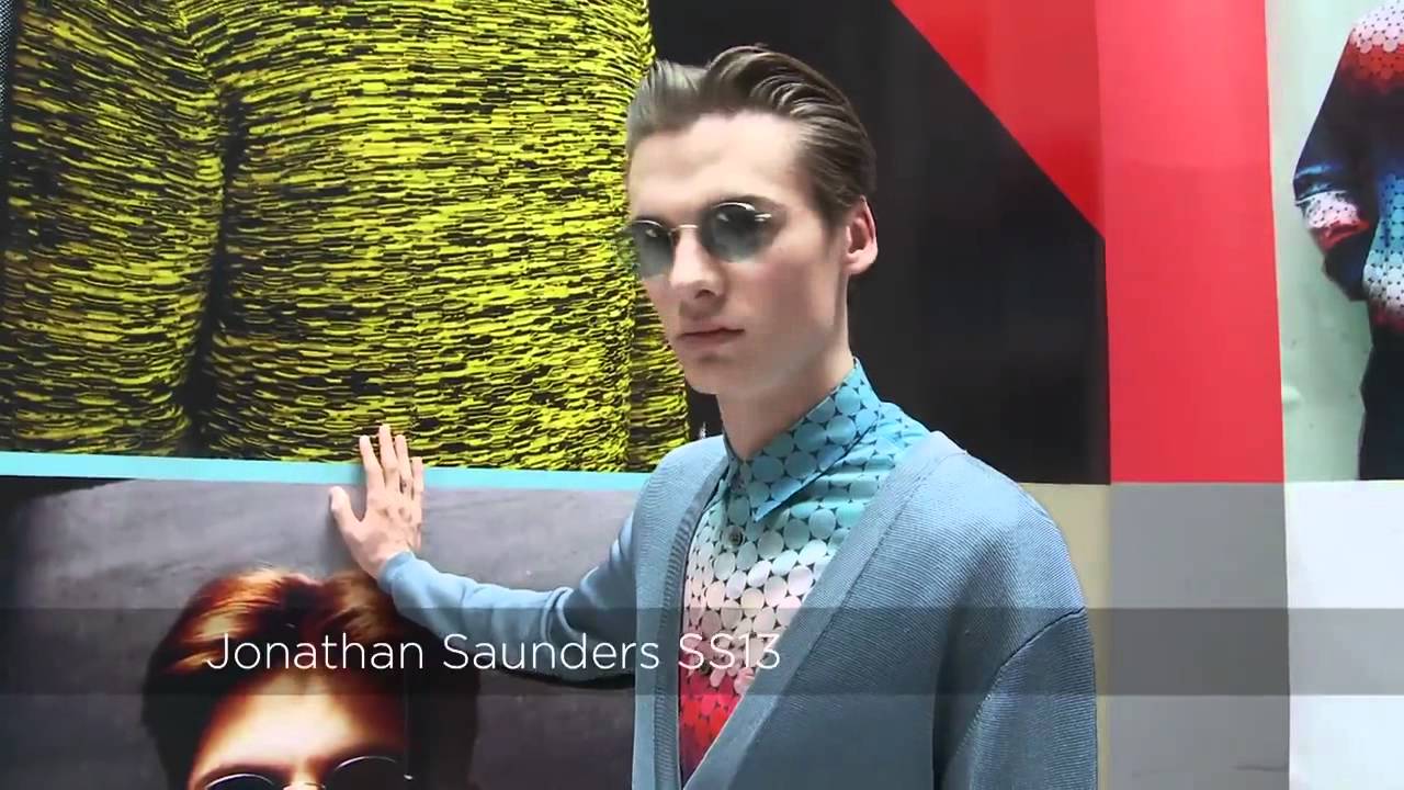 Jonathan Saunders SS13 at London Collections: Men