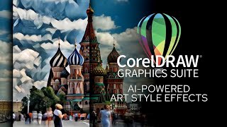 Moscow Timelapse Smooth Acrylic | AI-Powered Art Style Effects | CorelDRAW 2020