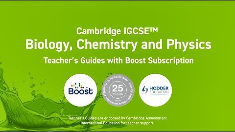 Cambridge IGCSE Sciences Teacher