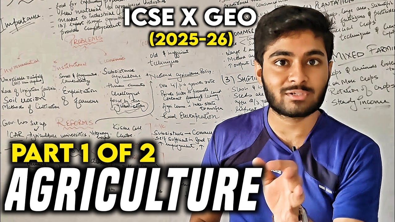 agriculture-in-india-class-10-icse-history-full-detailed
