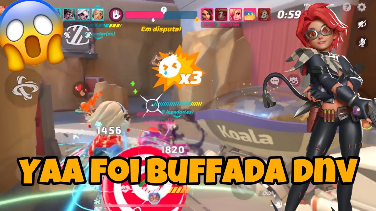 JOGANDO COM A YAA DEPOIS DO NOVO BUFF DA ATUALIZAÇÃO - T3 ARENA