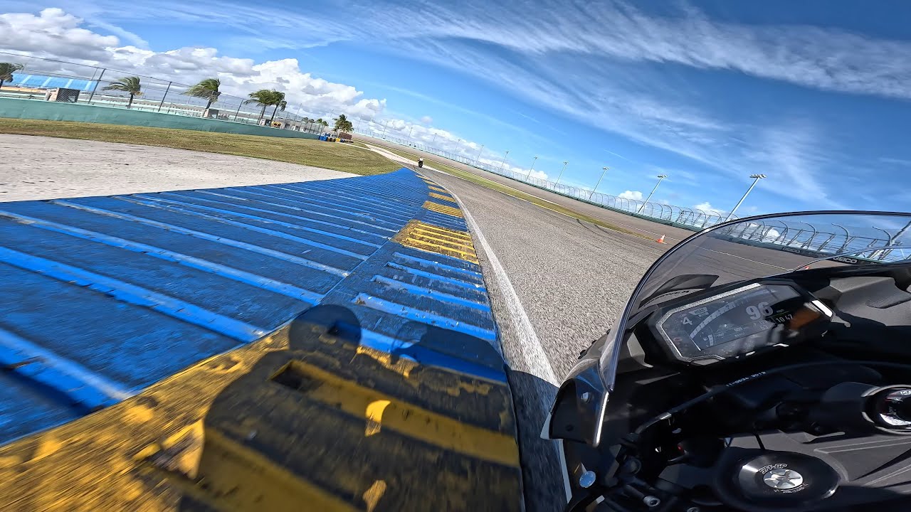 racing my tuned 2024 zx6r on the track !