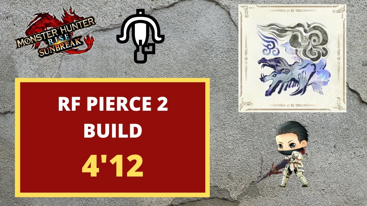 [MHRise Sunbreak] Rapid fire pierce LBG build -MR Ibushi - YouTube