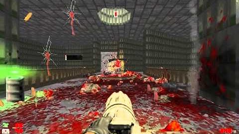 Brutal Doom V19 - The Ultimate Doom - E1M7: Computer Station