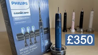 £350 Toothbrush worth it? Philips Sonicare DiamondClean 9000 (Review & Unboxing)