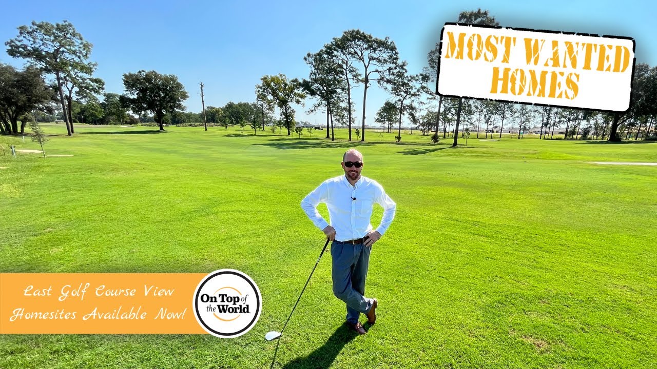 Last golf course view homesites at On Top of the World Communities!