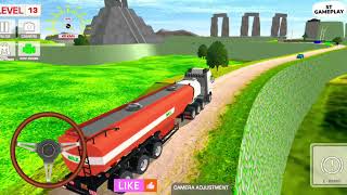 ✴️Milk Tanker Truck Simulator 3D Games 🔥|| दुद्ध वाला टेंकर गाड़ी गेम वीडियो न्यू ✴️ screenshot 3