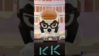 DJ KK SLIDER IS HERE !!! | #animalcrossingnewhorizons #youtubeshorts #Shorts #HappyHomeParadise