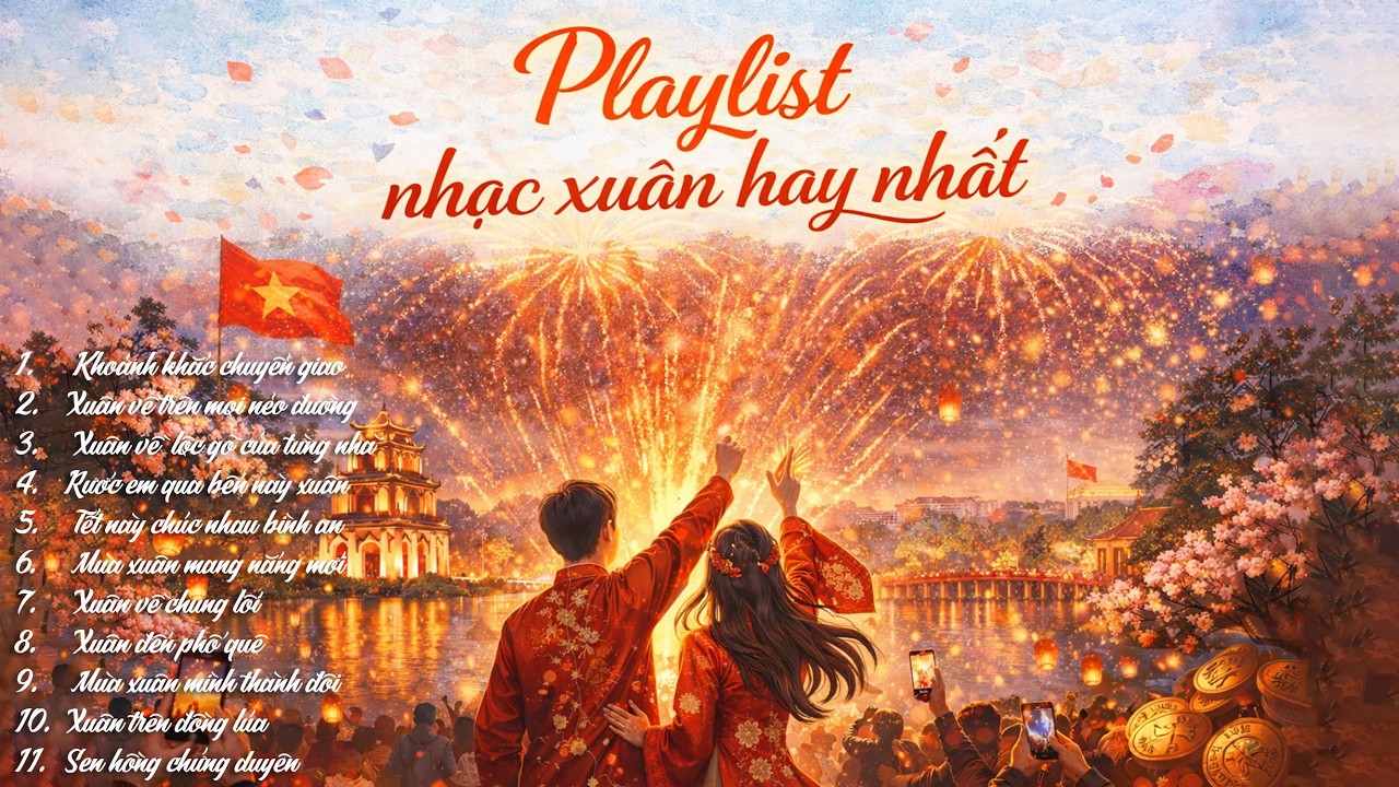 Playlist Nhạc Xuân Hay Nhất 2026 🌸 Nhạc Tết Remix & Trữ Tình | Mừng Xuân Bính Ngọ Rộn Ràng