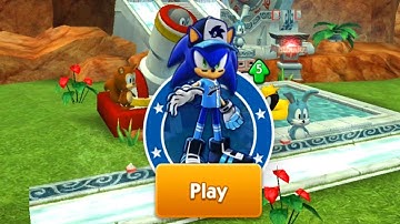 Sonic Dash - Slugger Sonic Unlocked and Fully Upgraded - All Characters Unlocked Android Gameplay