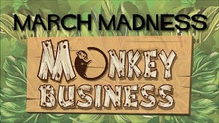 Funny Monkeys Do March Madness Bracket Selections