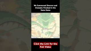 We summoned Shenron for a Dramatic Finish in #dragonballfighterz #dbfz #dragonball #gaming #shorts
