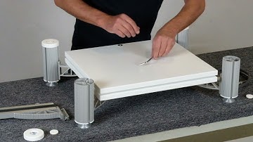 Mounting Hybrid Isolation Shelf-kit and Cable Carrier