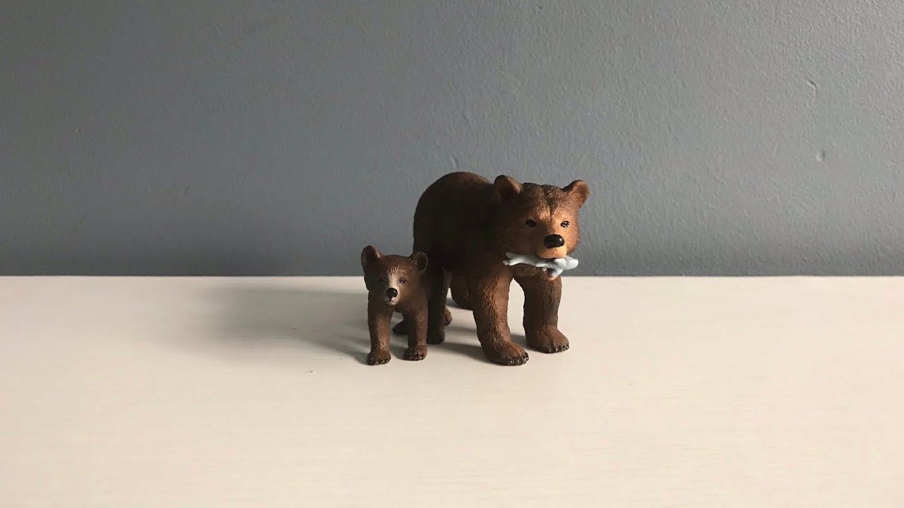 schleich grizzly bear cub