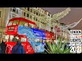 London Christmas Lights Highlights | Relaxing Christmas shopping walk | London Walk