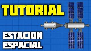 😱 HOW TO MAKE (easy) A SPACE STATION IN SPACEFLIGHT SIMULATOR 🛰️ screenshot 5