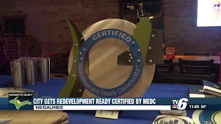 MEDC certifies Negaunee as a Redevelopment Ready Community