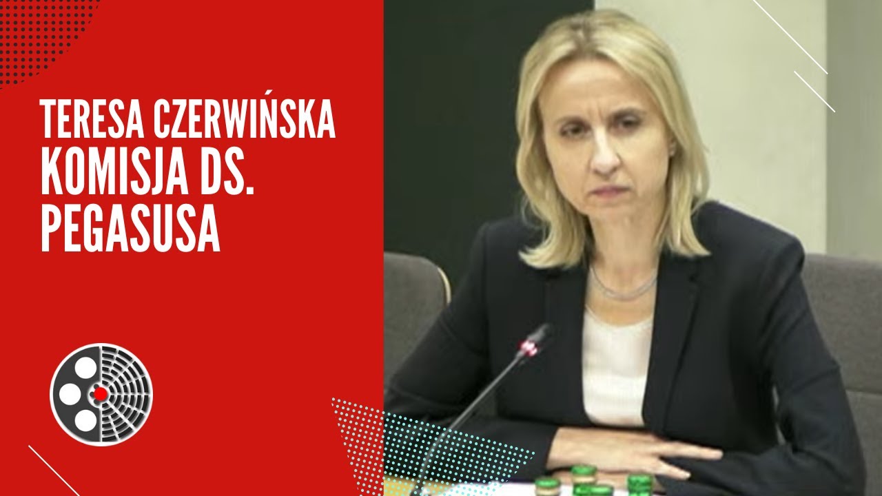 Teresa Czerwińska: Komisja ds. Pegasusa