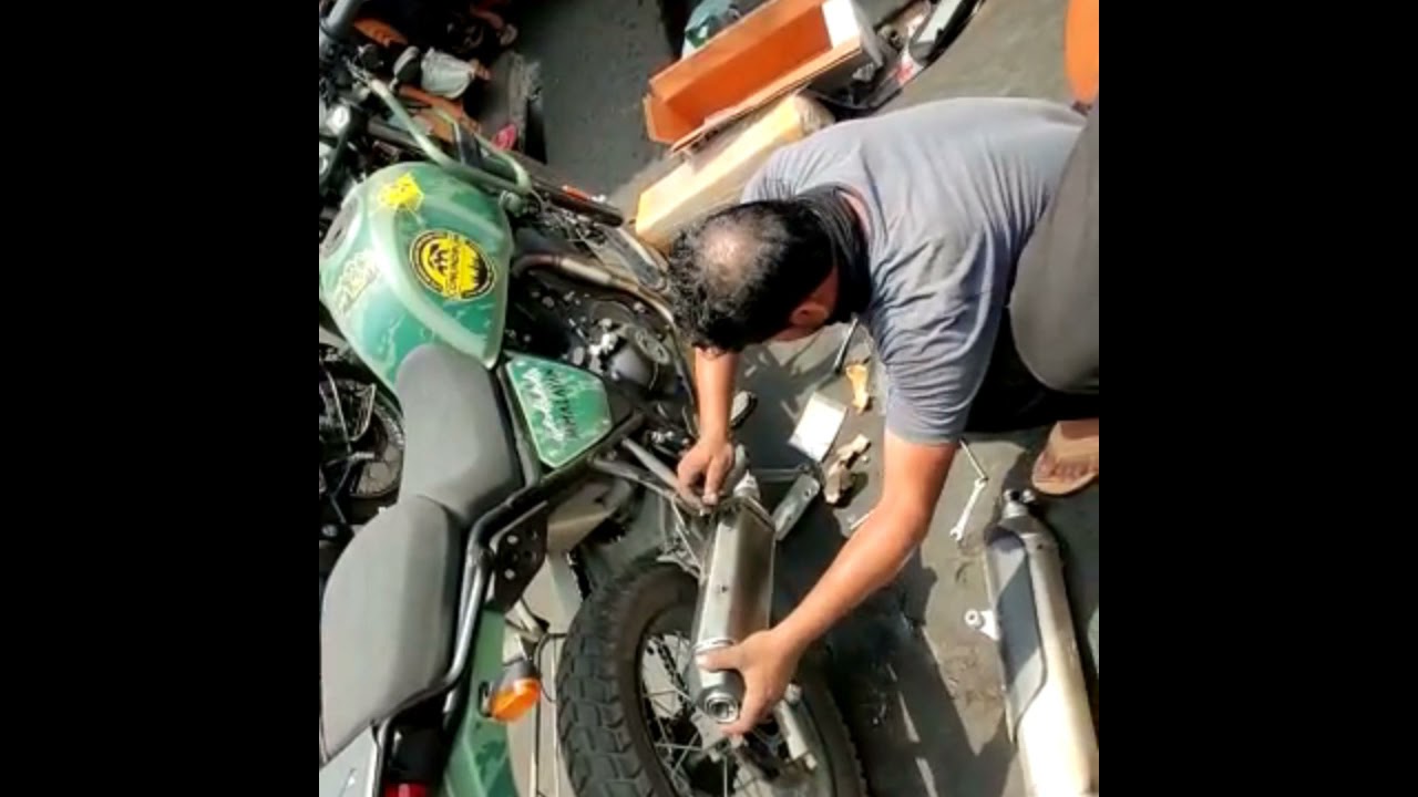 CUSTOM EXHAUST || HIMALAYAN 2021 || BS6 MODEL || POWER RAGE ECHAUST.