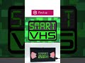 Smartvhs a futuristic nostalgia  vhs tape digital storage drive and lamp