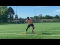 Plyometrics acceleration  deceleration for football with jamie gittens