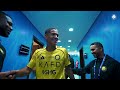 كواليس الانتصار في تبوك على نيوم بثلاثية انجيلو وكريستيانو رونالدو و جواو فيليكس 🤩