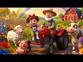 Old MacDonald Had a Farm 🚜 | 3D Animal Sounds Song | Cocomellon